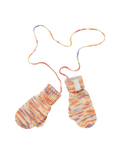 Jednoprsté rukavice vyrobené z merino vlny MULTICOLOUR