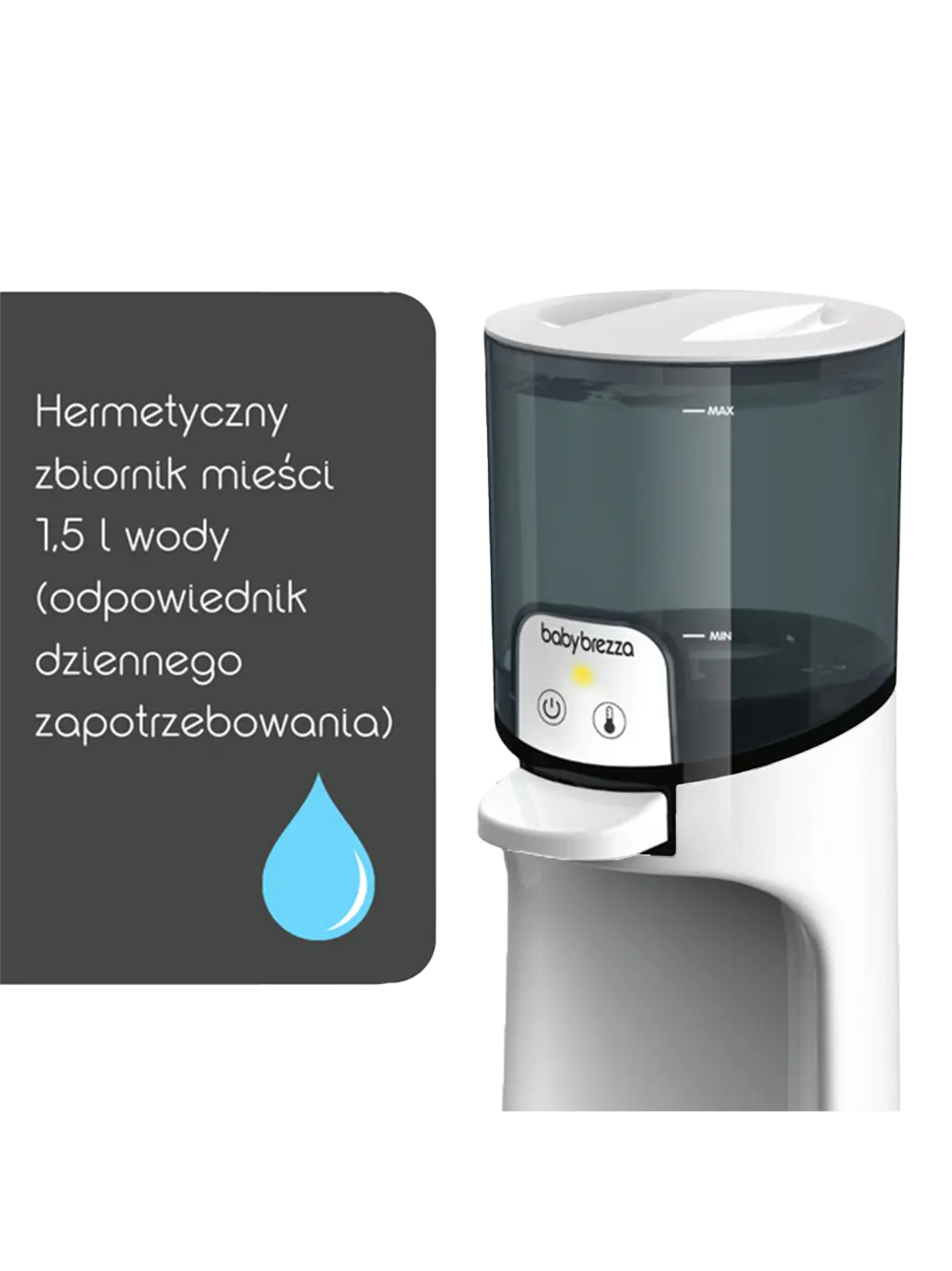Podgrzewacz wody Instant Warmer Baby Brezza BEBE Concept