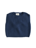 Baby merino Harvey vest BLUE