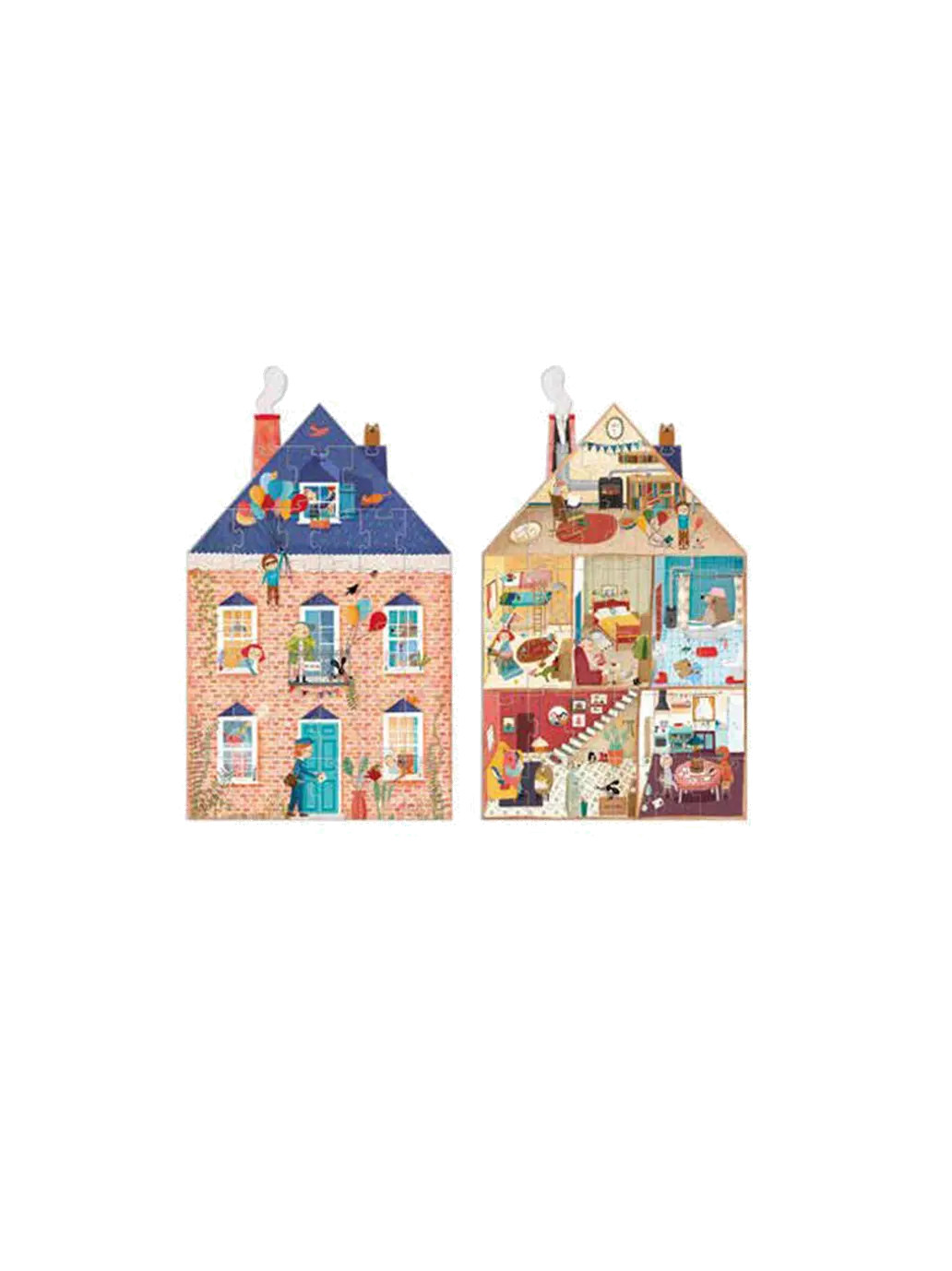 Dwustronne puzzle Welcome to my home Londji BEBE Concept