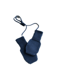 měkké palčáky z merino vlny BLUE