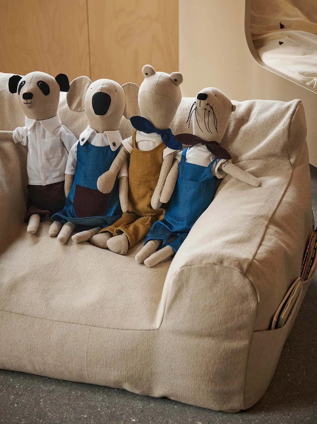 Duża przytulanka Teddy Ferm Living BEBE Concept