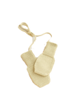 měkké palčáky z merino vlny YELLOW