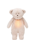 szumiący miś organic z lampką nocną Moonie BEBE Concept