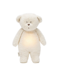 szumiący miś organic z lampką nocną Moonie BEBE Concept