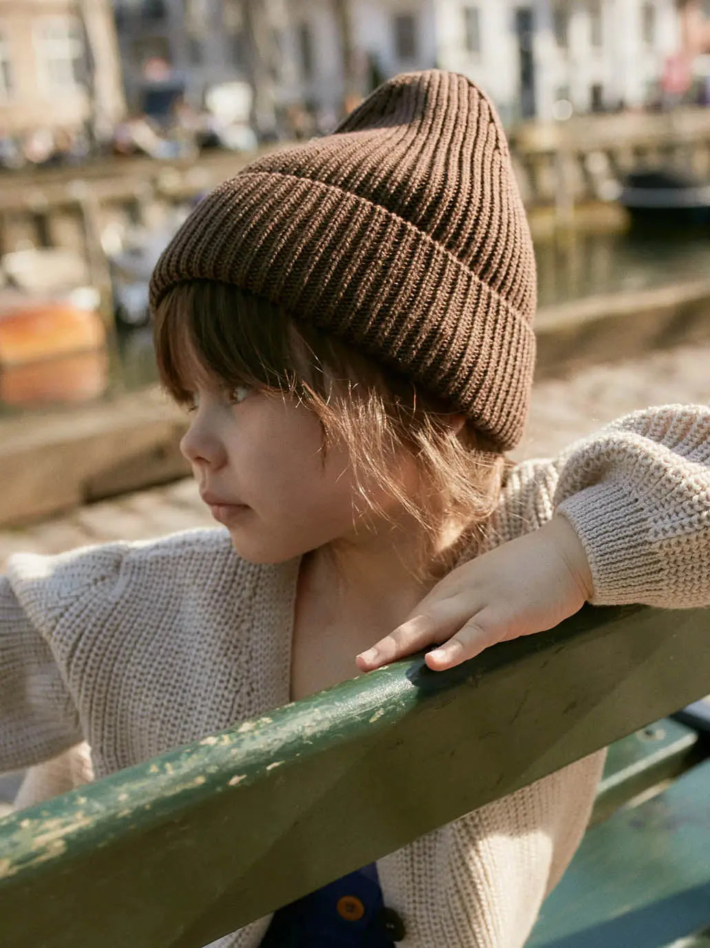 całoroczna czapka z wełny merino Everyday Beanie Mille Family BEBE Concept