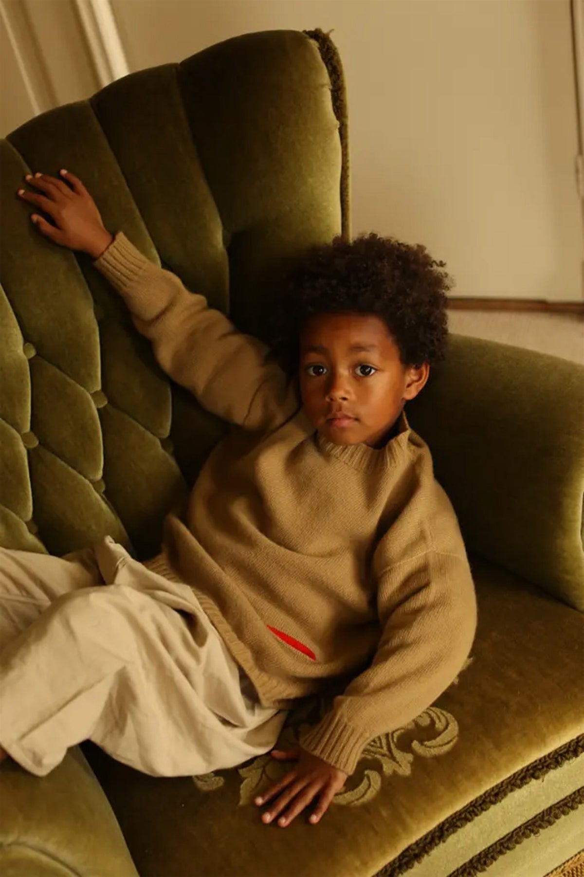 Kasper Merino-Wollpullover für Kinder