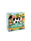 Puzzle kieszonkowe dla dzieci My Little Farm Londji BEBE Concept
