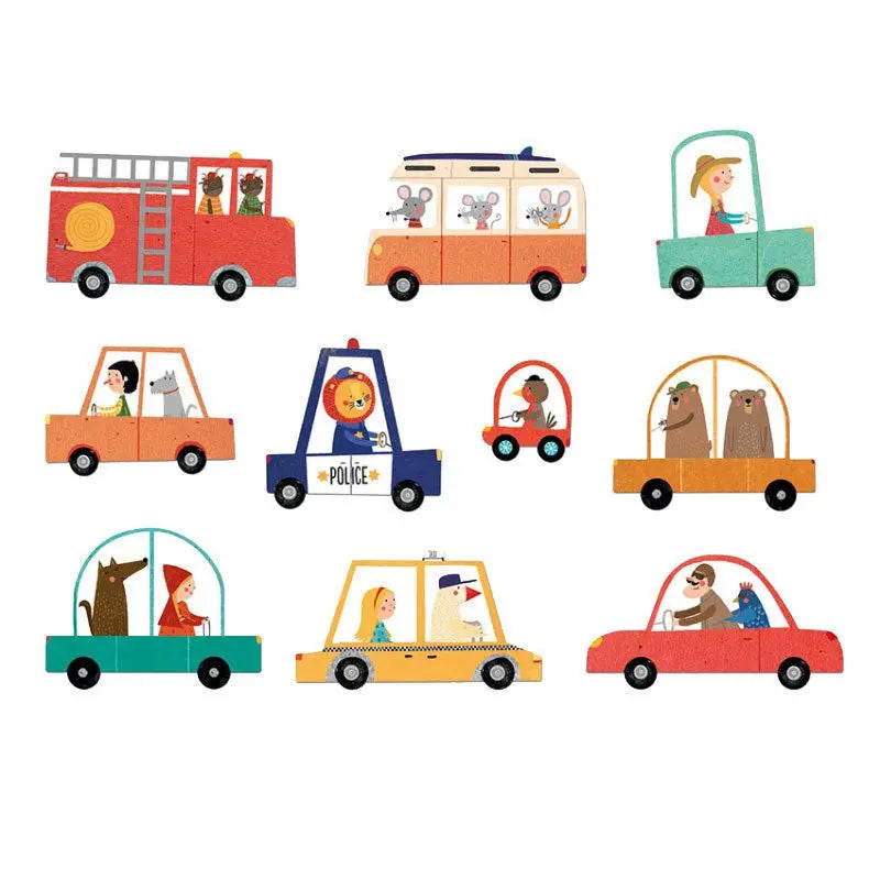 puzzle - droga Beep Beep Londji BEBE Concept