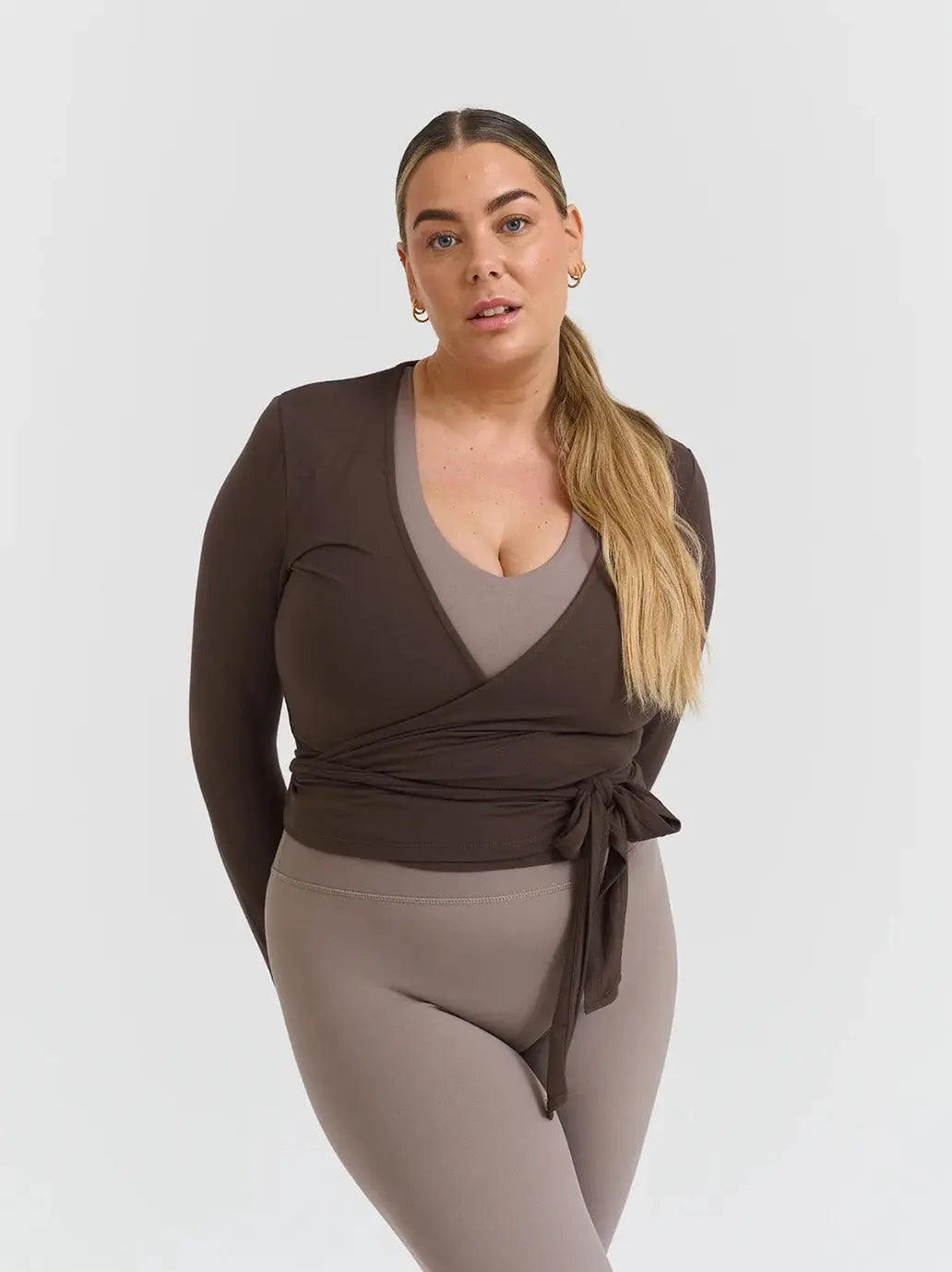 Soft Ballet Wrap Top Sisterly Tribe BEBE Concept