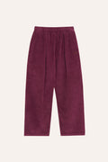 Burgundy Corduroy Trousers BURGUNDY