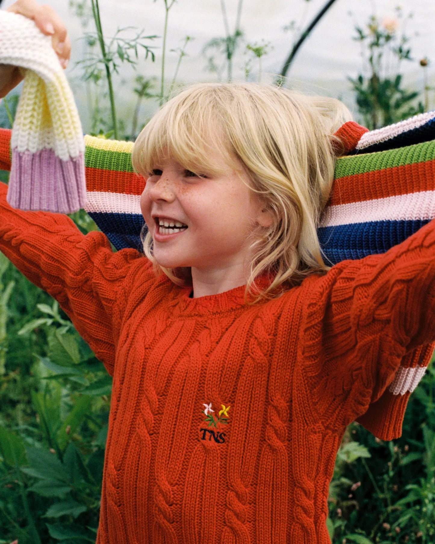 Bluebell Jumper Tulip Red The New Society BEBE Concept