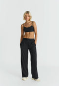 Softflow Wide Pants BLACK