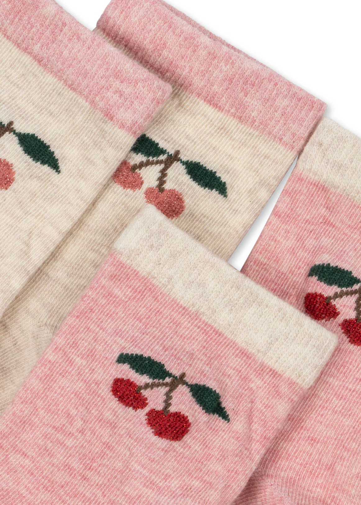 Skarpetki 2 pack cherry socks Konges Slojd BÉBÉ Concept