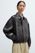 Nappa Bomber Jacket Crocodile Cordera BEBE Concept