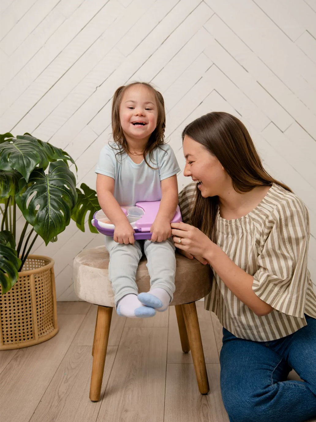 Śniadaniówka dla dzieci 2w1 Lunchbox & Snack Spinner GoBe Kids BÉBÉ Concept