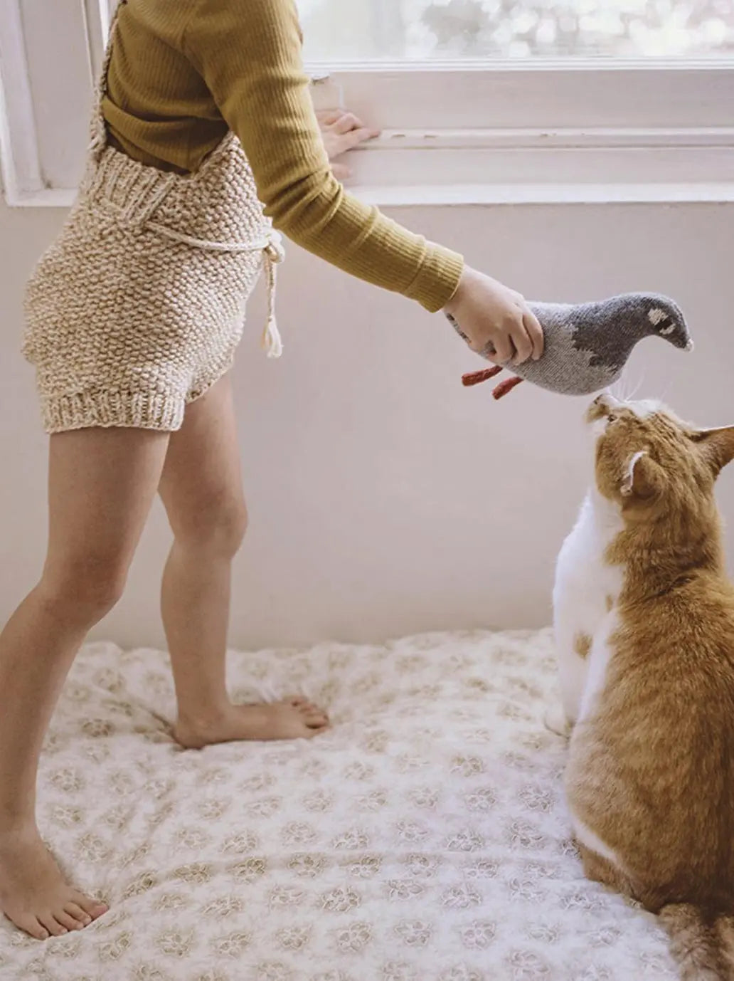 miękka przytulanka z alpaki Main Sauvage BÉBÉ Concept