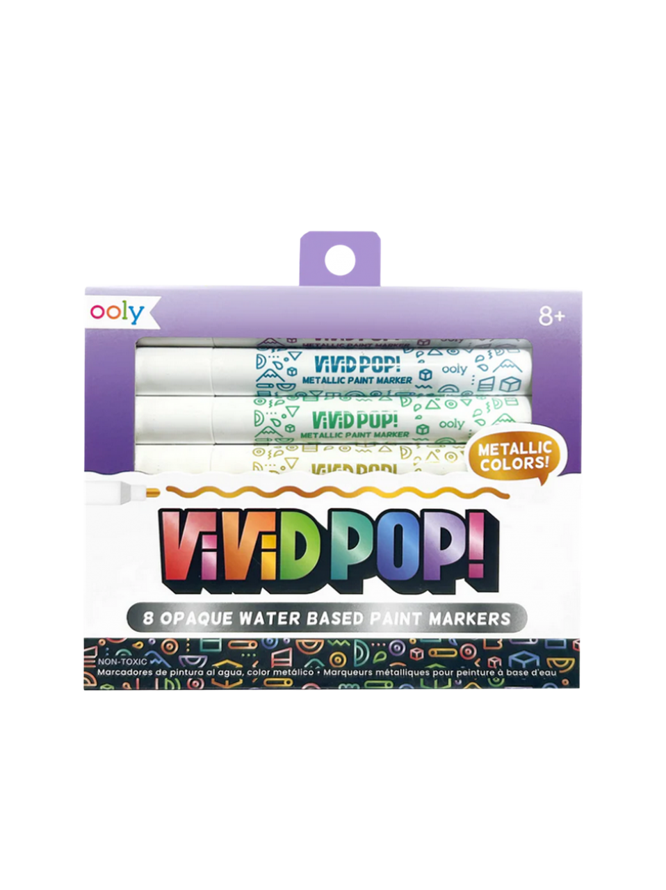 Markery Akrylowe Vivid Pop Ooly BÉBÉ Concept