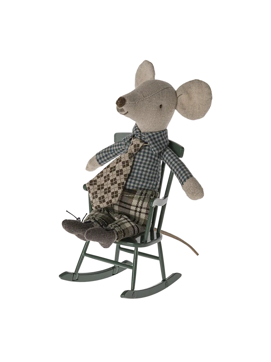 Miniaturowe krzesło bujane Maileg BEBE Concept