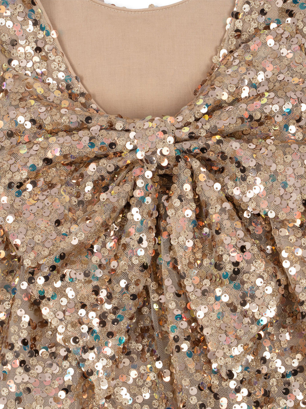 Sukienka Lila sequins Bow dress Konges Slojd BÉBÉ Concept