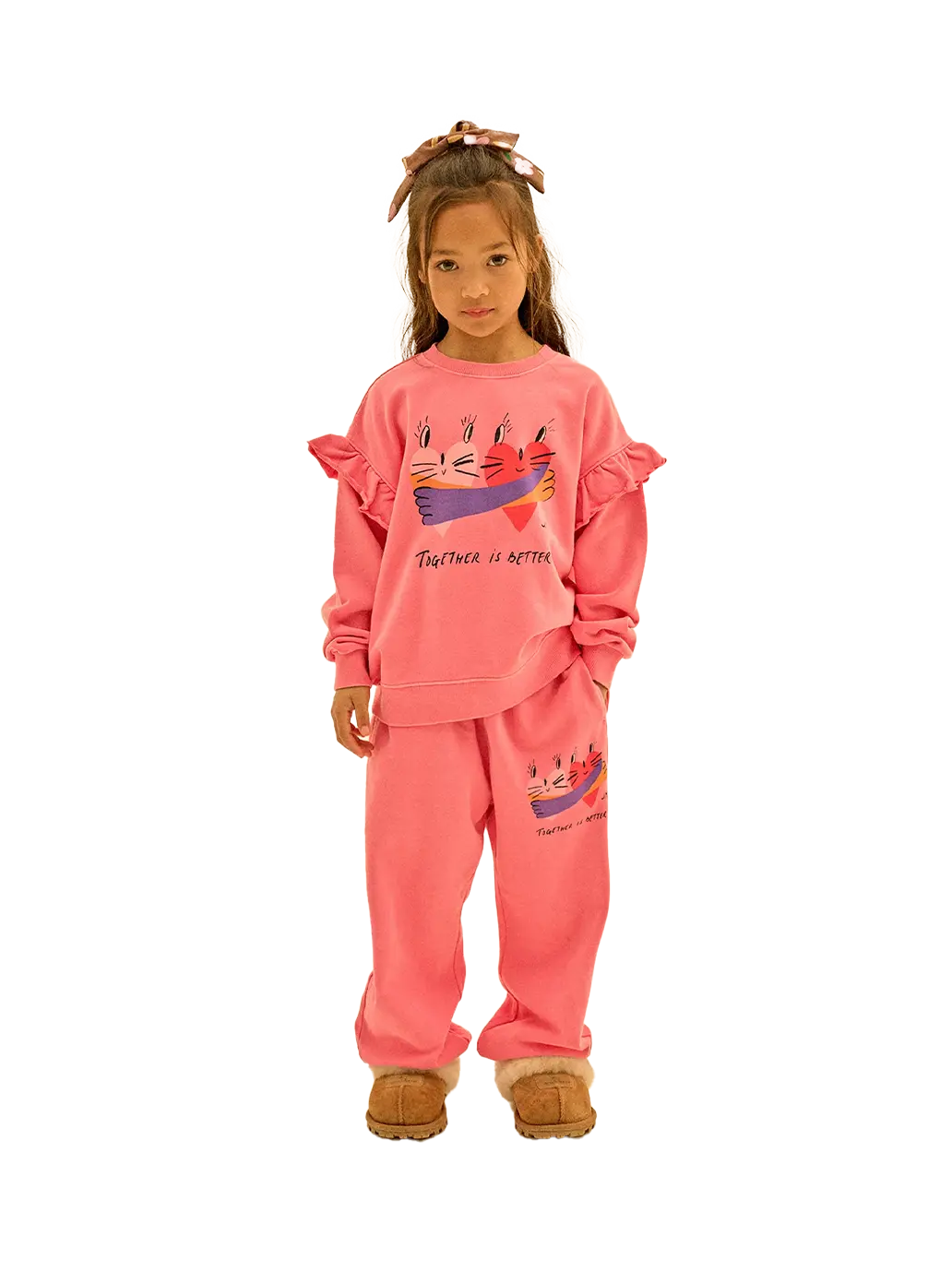 Spodnie Together Pigment Aladdin Pants Jelly Mallow BEBE Concept
