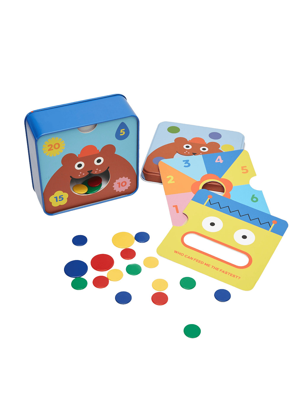 Kidoki On The Go Tiddlywinks Game Kikkerland BÉBÉ Concept