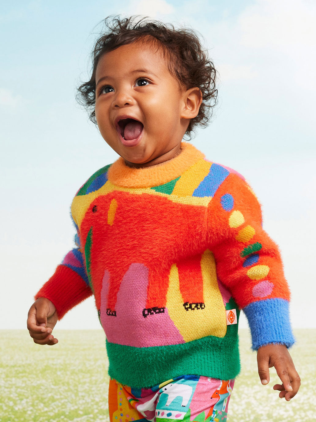 Sweter z kolorowym wzorem Halcyon Nights BÉBÉ Concept