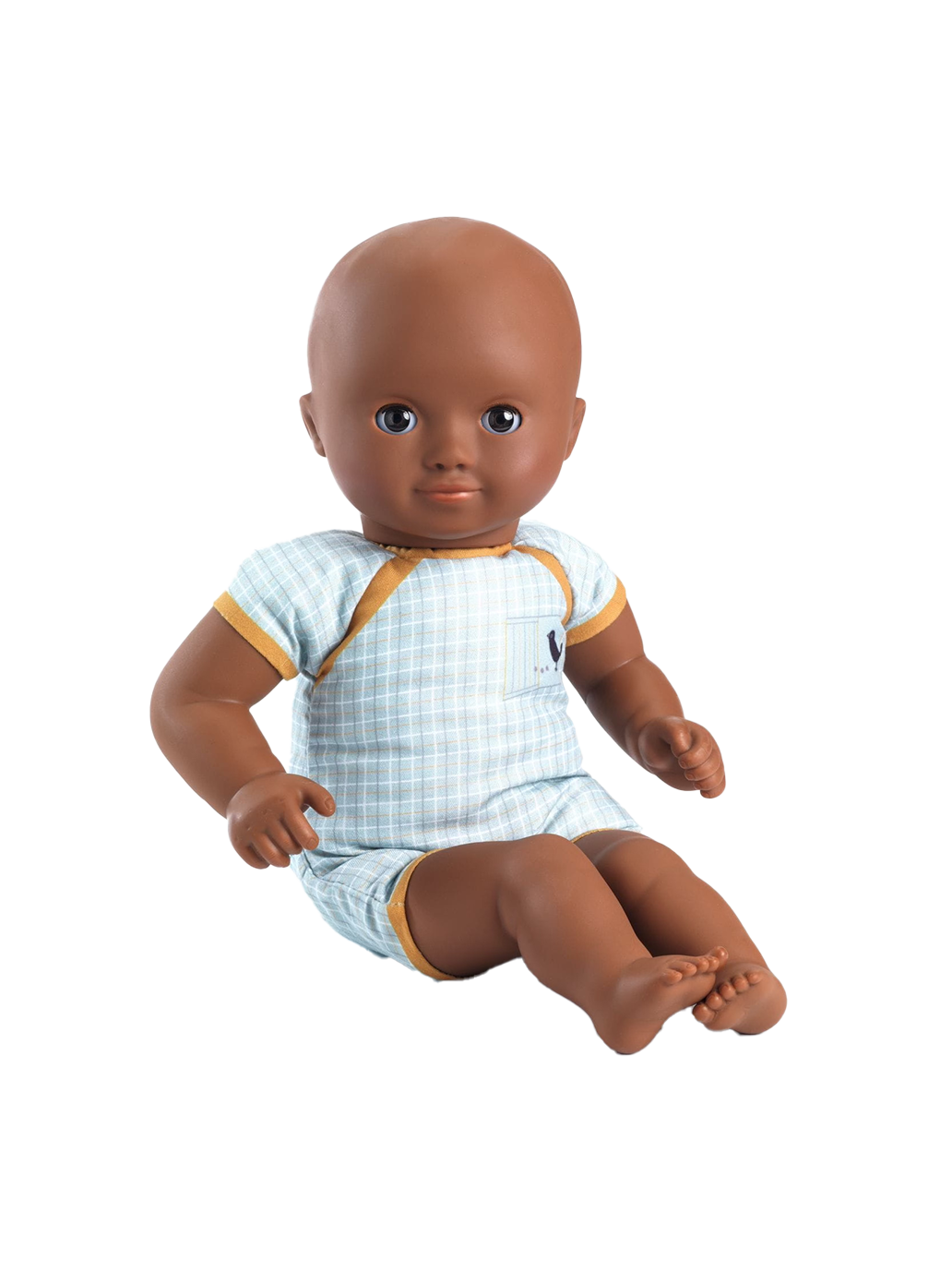 Lalka z ruchomymi powiekami Baby Pomea Djeco BÉBÉ Concept