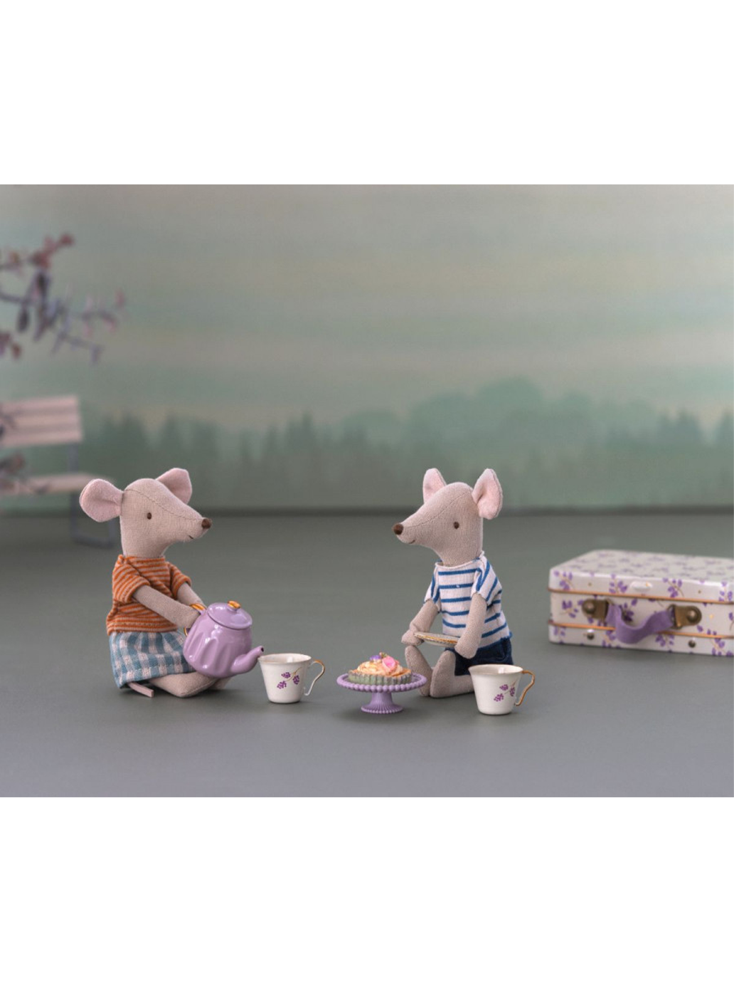 Walizeczka z zestawem deserowym Afternoon Treat Maileg BÉBÉ Concept