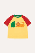 Reading Lion Tshirt The Campamento BEBE Concept