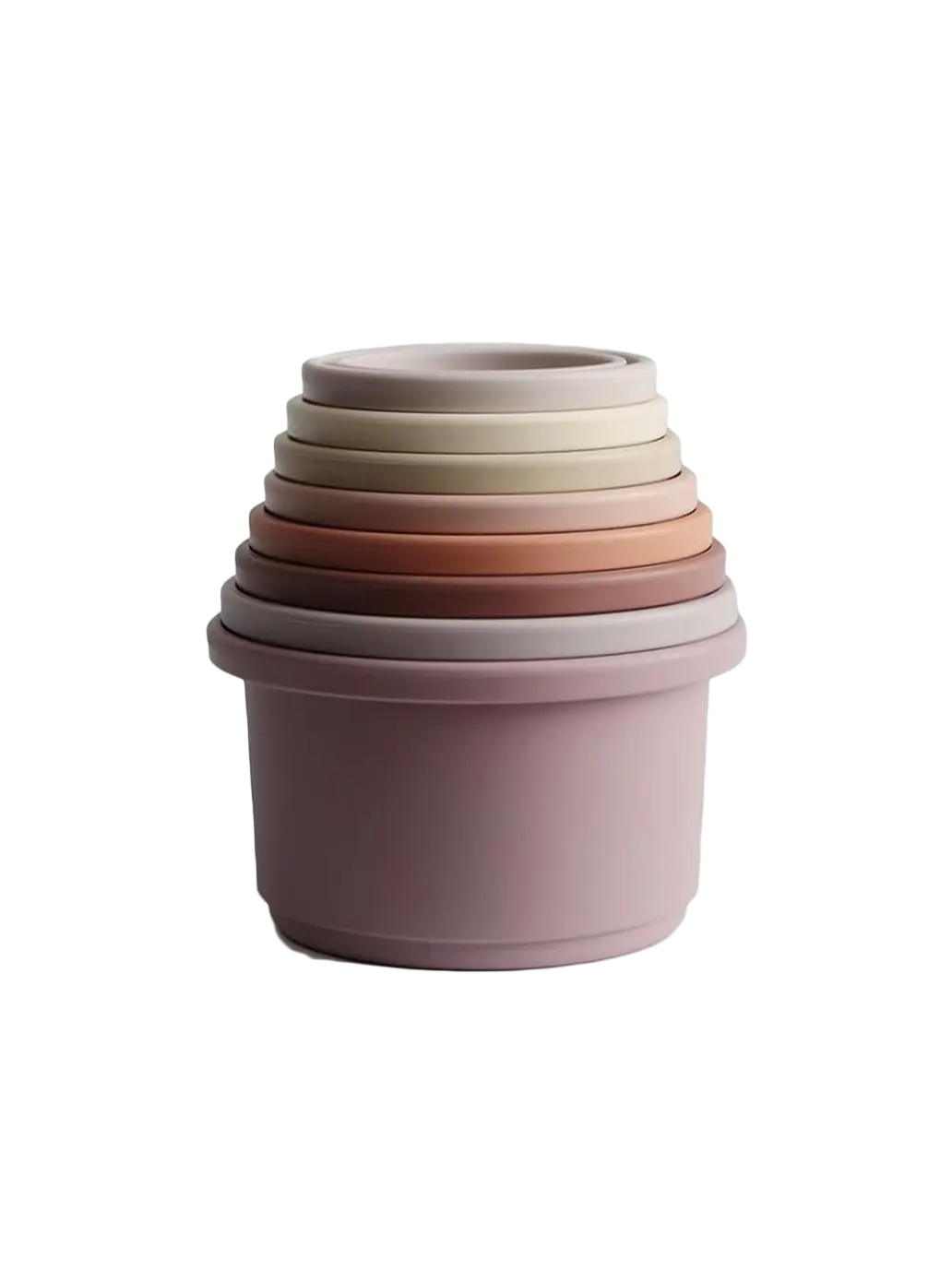 zestaw foremek do układania wieży i zabaw w wodzie lub piasku Mushie BÉBÉ Concept