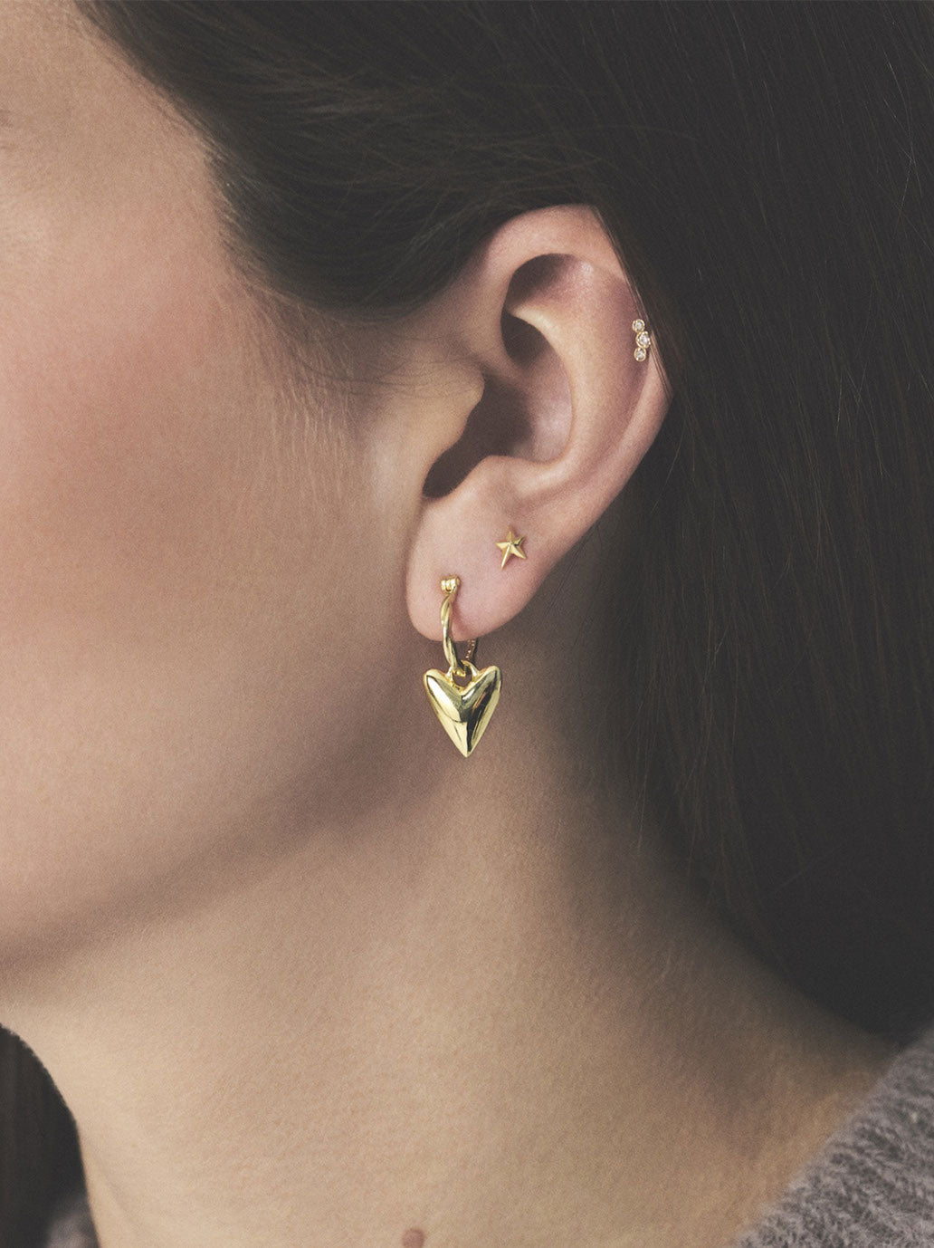 Kolczyki Twisted Universe Anna + Nina BÉBÉ Concept