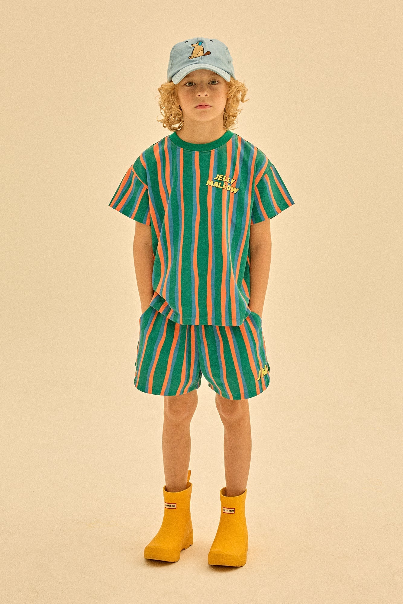 Koszulka JM striped T-shirt Jelly Mallow BÉBÉ Concept