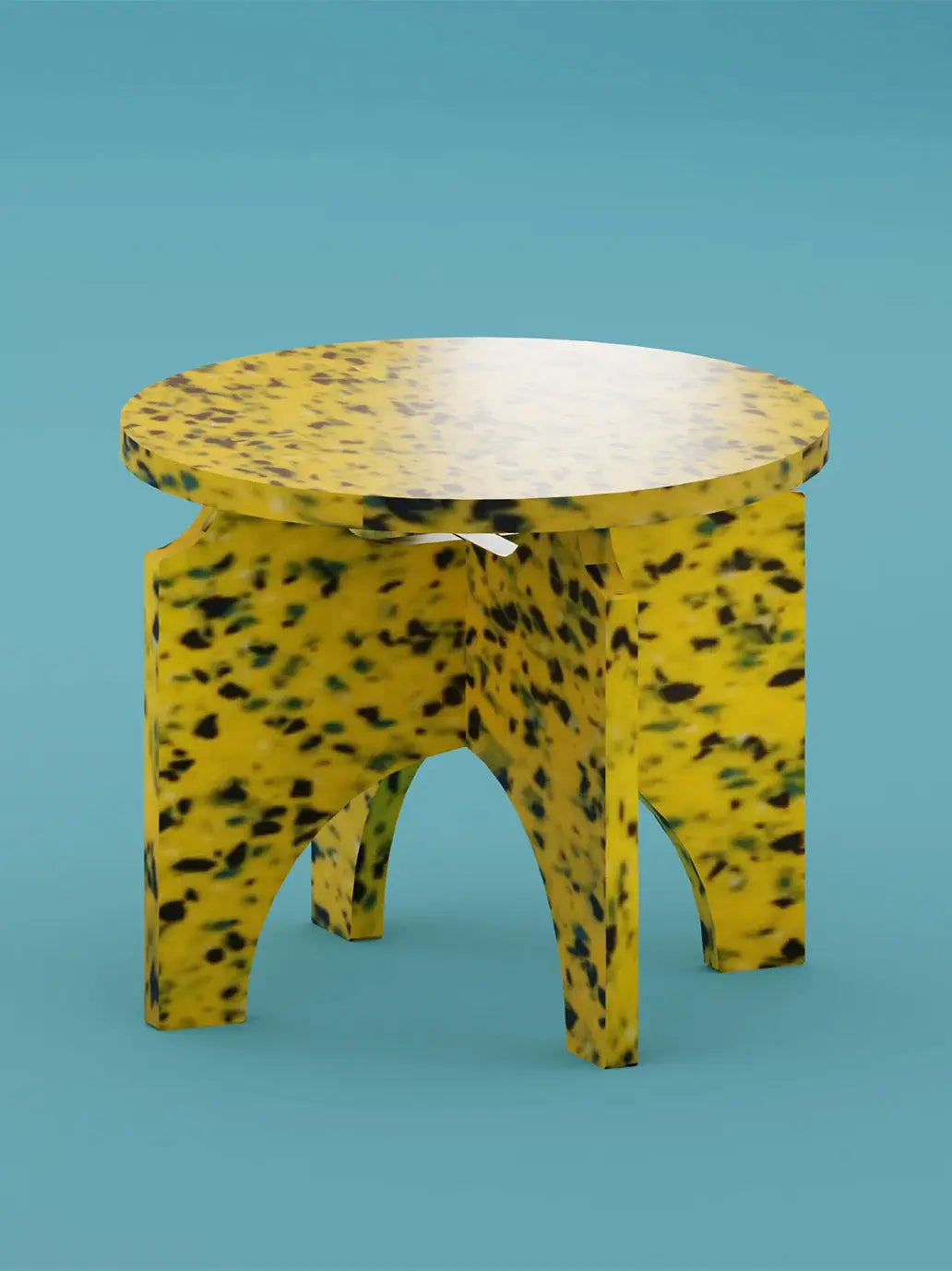Stołek z eko tworzywa Round Stool Tiny M1N1 Minimono BÉBÉ Concept