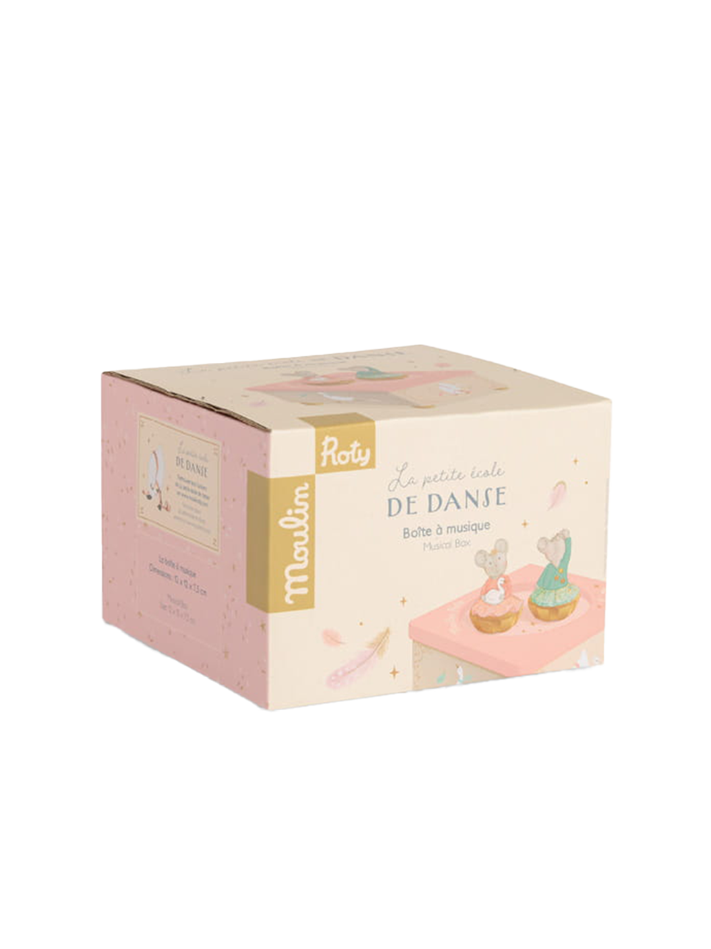 Drewniana pozytywka magnetyczna Moulin Roty BÉBÉ Concept