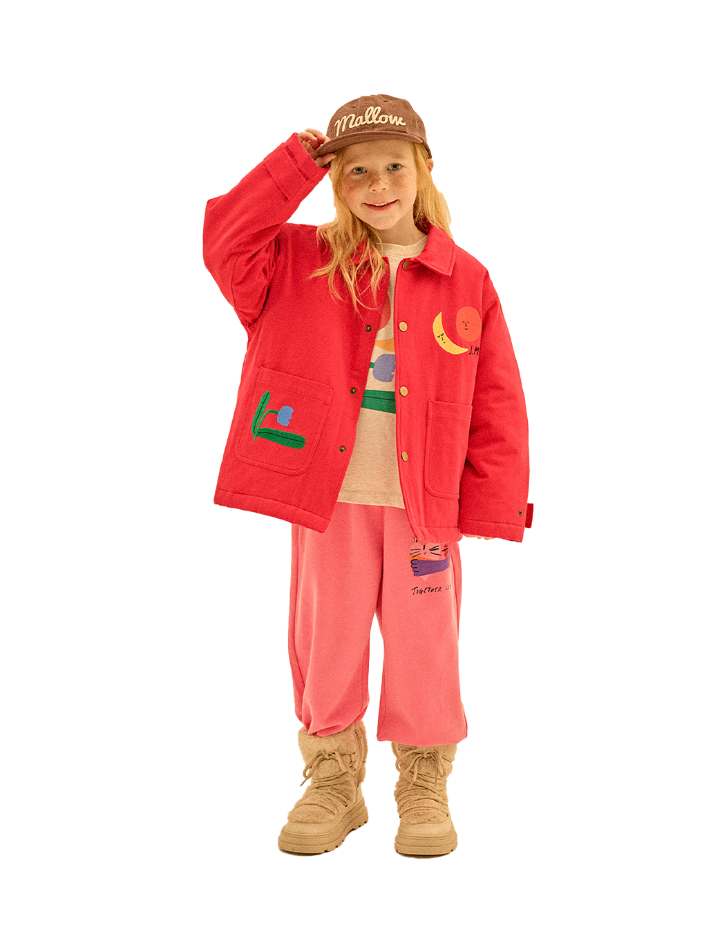 Kurtka Colored Nature Jacket Jelly Mallow BÉBÉ Concept