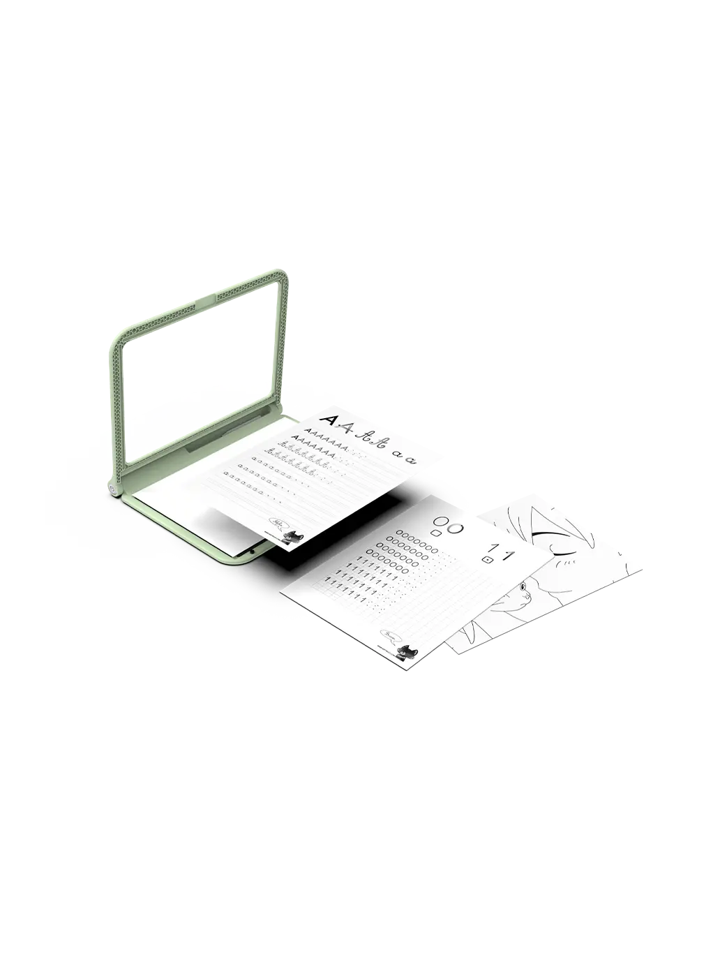 Podświetlany tablet do nauki pisania i rysowania Kidywolf BÉBÉ Concept