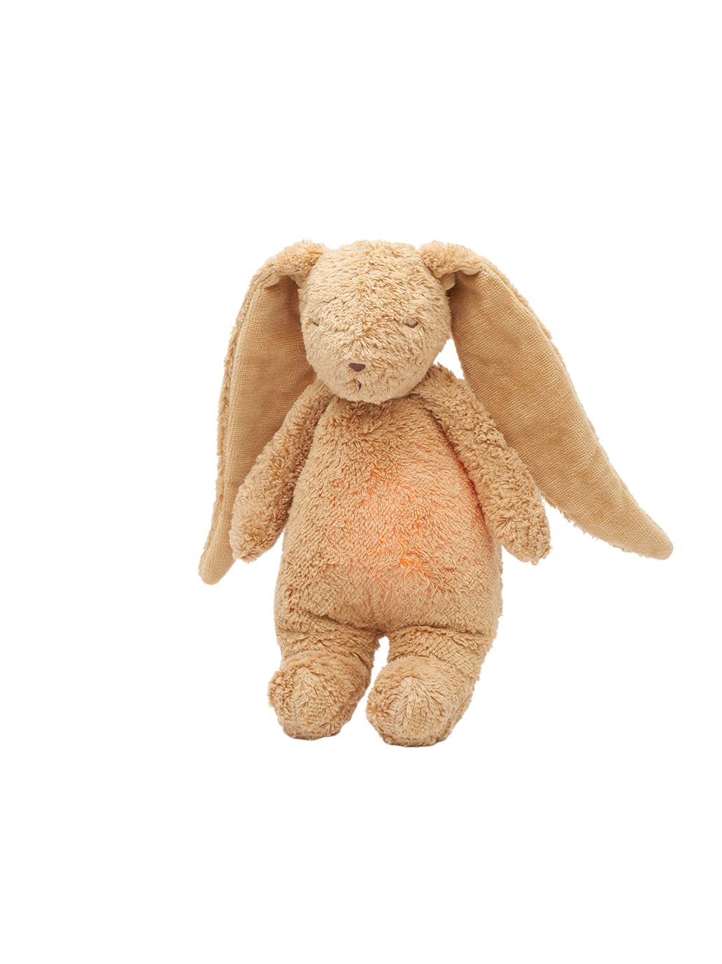 Szumiący króliczek organic z lampką nocną Moonie BÉBÉ Concept