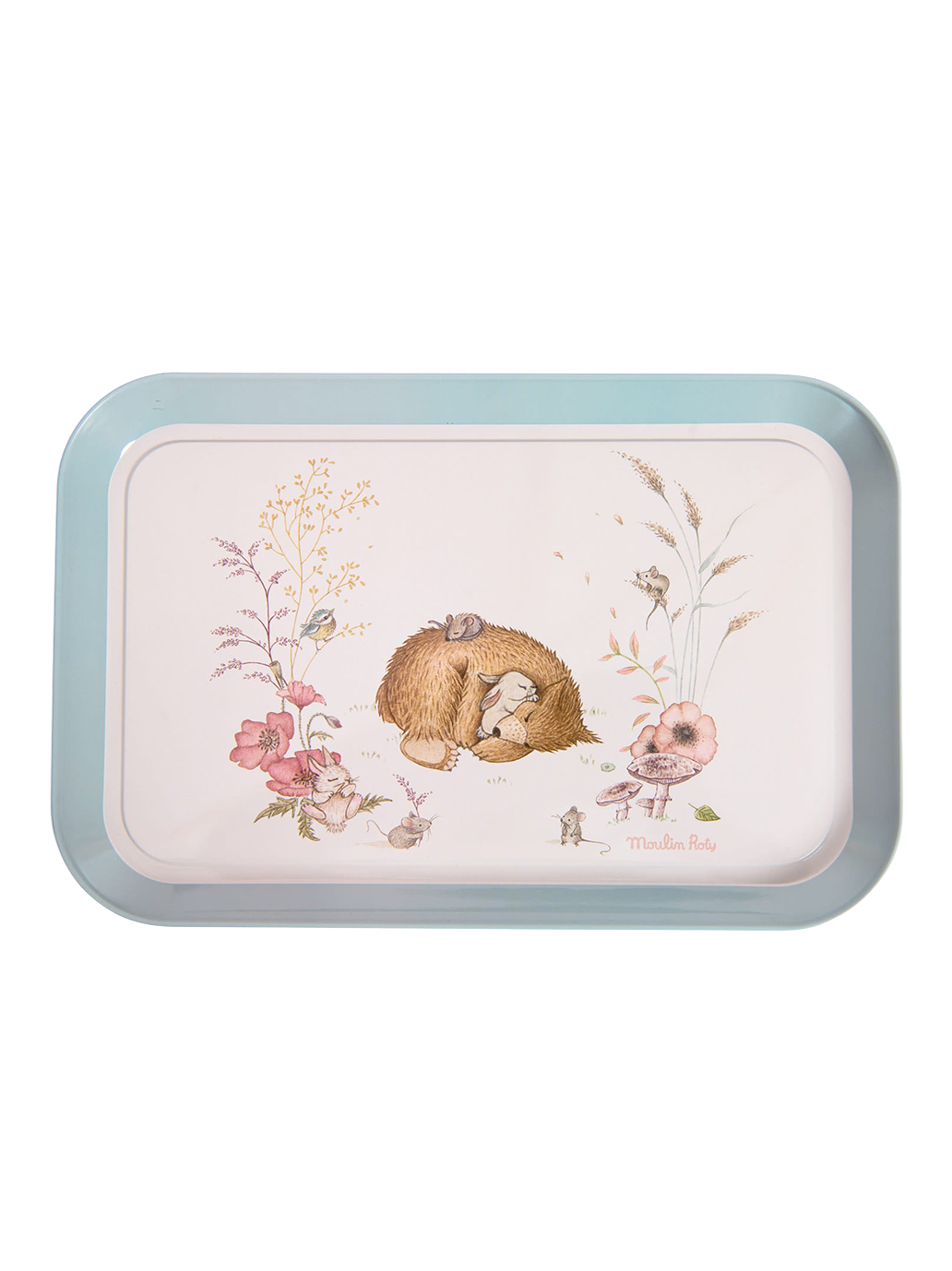 Metalowy zestaw do herbaty w kuferku Moulin Roty BÉBÉ Concept