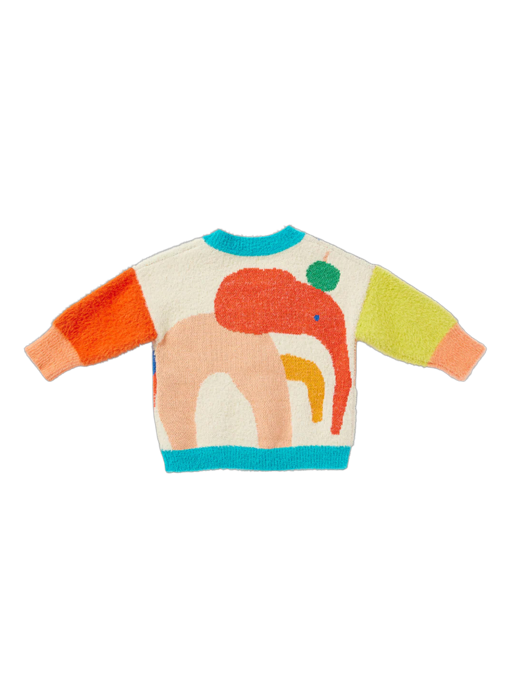 Kardigan z kolorowym wzorem Happy Herd Halcyon Nights BÉBÉ Concept