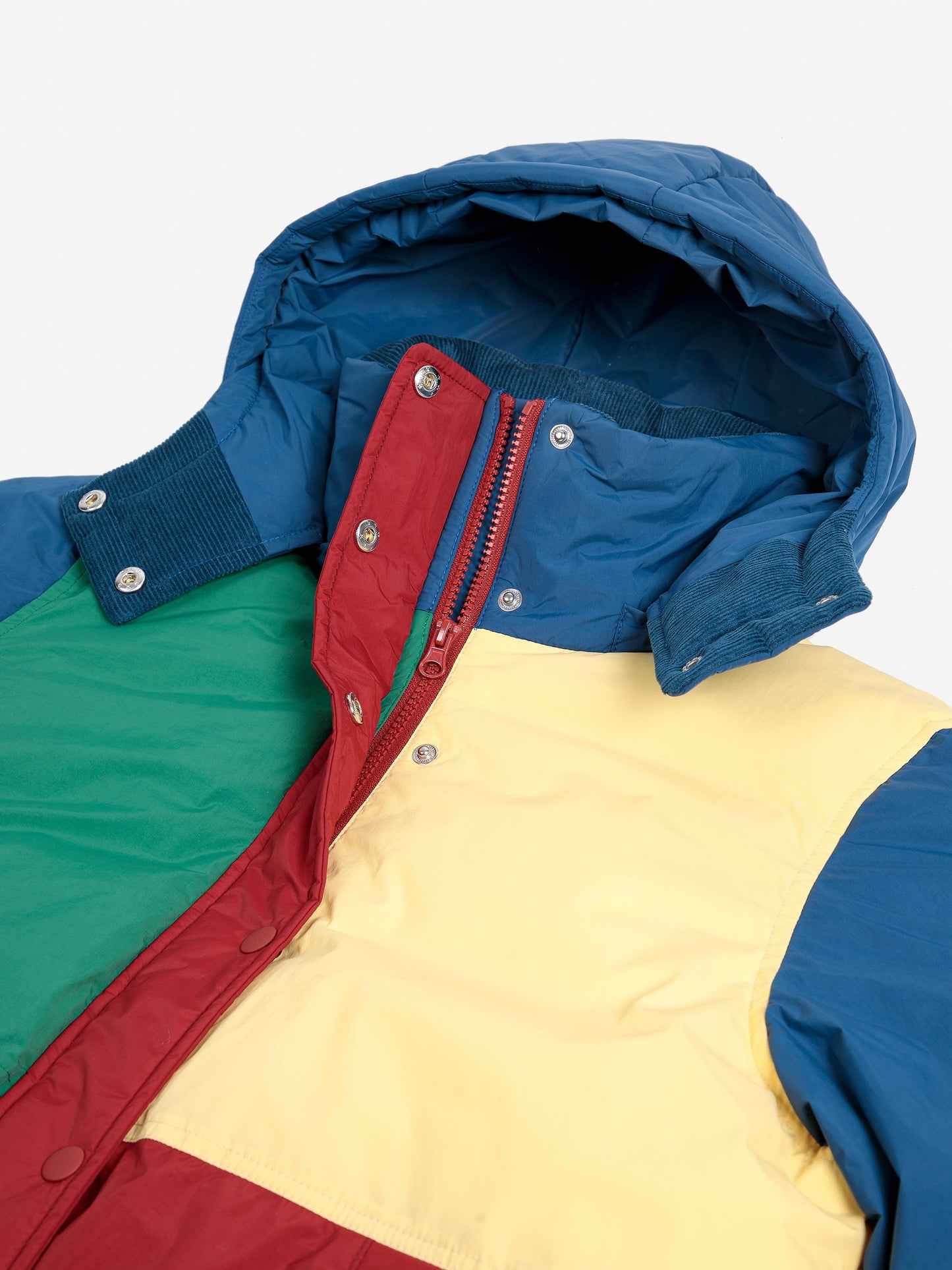 Color block padded puffer Bobo Choses BÉBÉ Concept