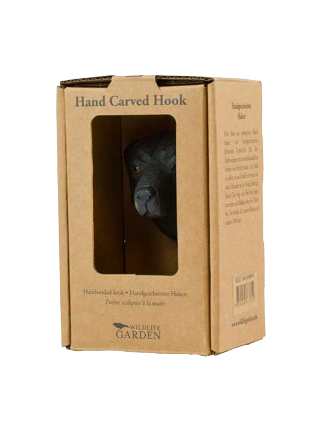 Drewniany haczyk Labrador Retriever Wildlife Garden BÉBÉ Concept