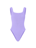 Jednoczęściowy kostium kąpielowy Square Neck LILAC