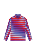 Longsleeve z golfem Turtle Neck MULTI COLOR STRIPE