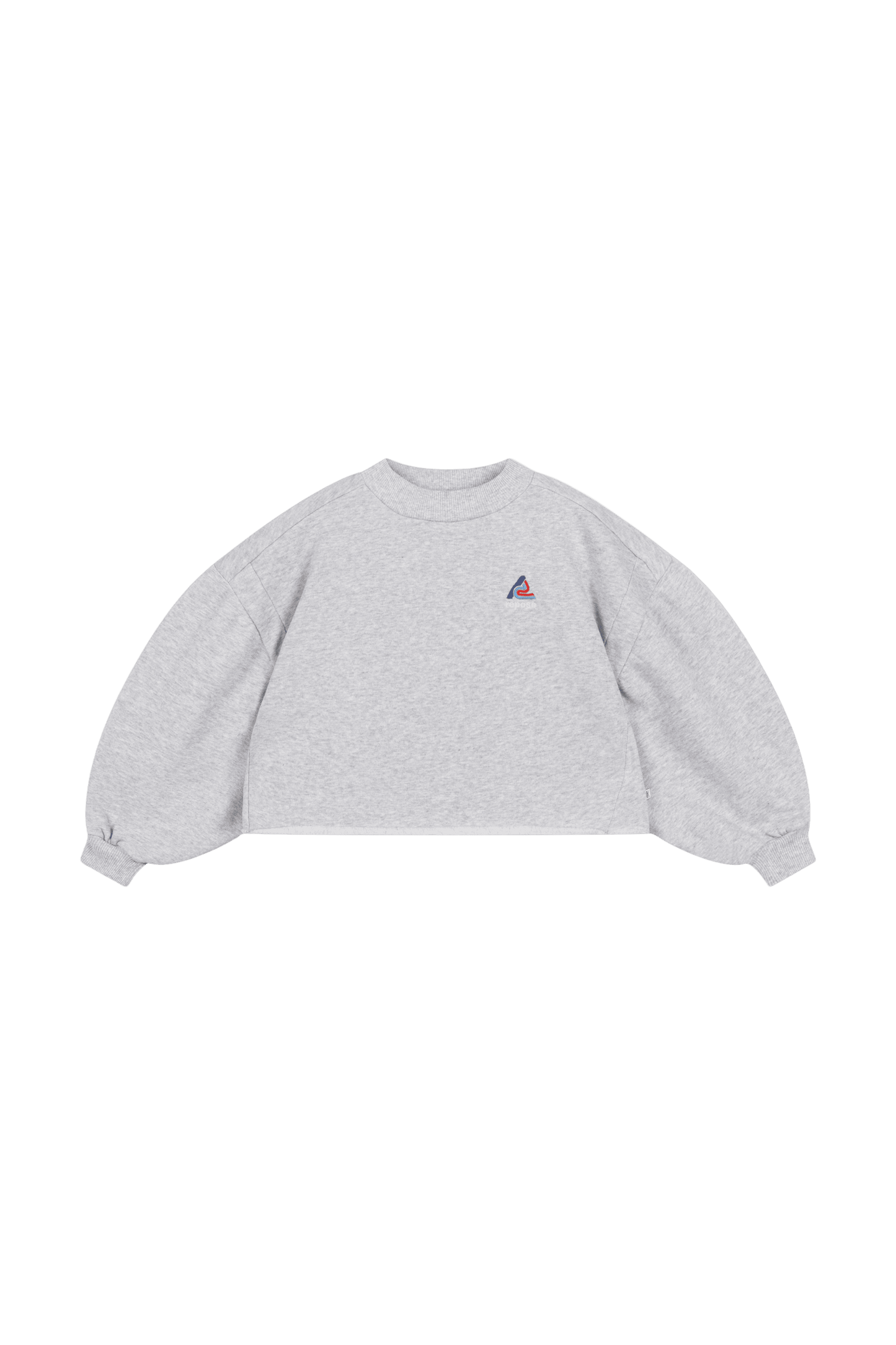 Bluza Crop Heart Sweater