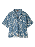 W's Tidal Threads Shirt BEES AND FLOWERS: STILL BLUE