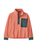 Bluza polarowa kids Microdini 1/2 Zip P/O PEAK PINK