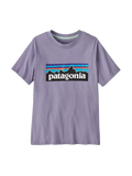 Camiseta con el logotipo P-6 de K ROCK WASH: CONCRETE PURPLE