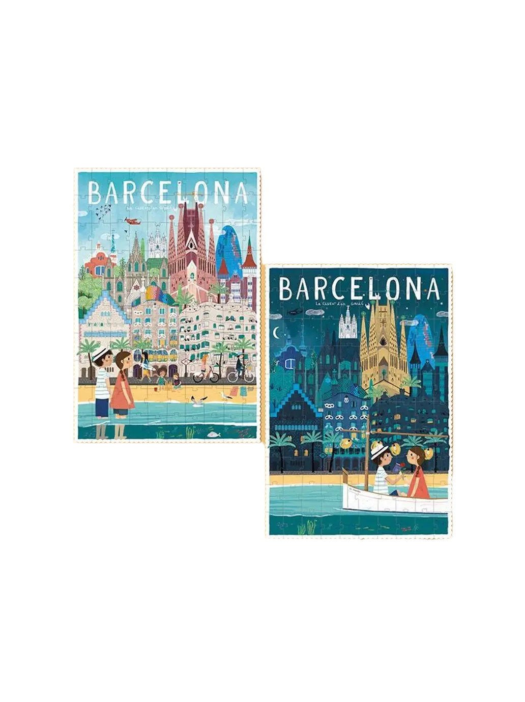 Puzzle dwustronne Gaudi Skyline Londji BEBE Concept