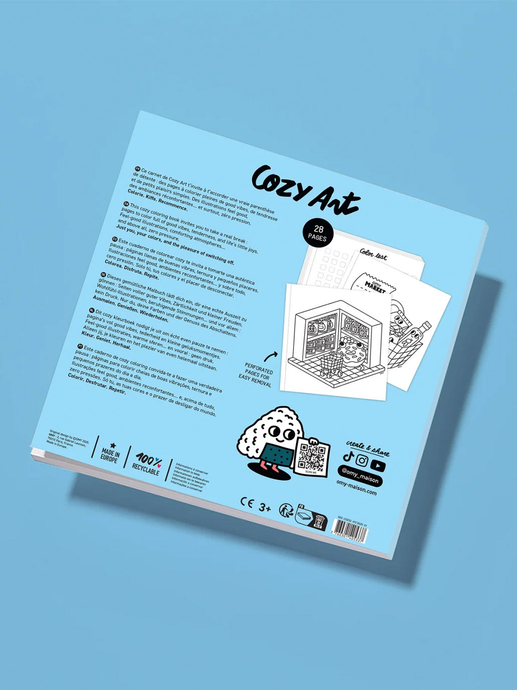 Kolorowanka Cozy Art Super Market